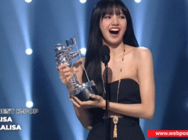 Blackpink's La Lisa Wins Best K-pop 2025 VMAs