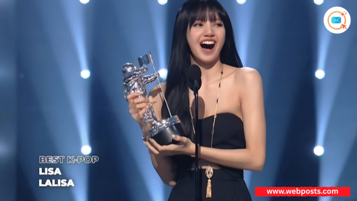 Blackpink's La Lisa Wins Best K-pop 2025 VMAs