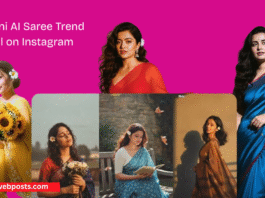 Gemini AI Saree Trend Viral on Instagram Safety
