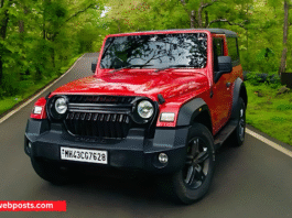 Mahindra Thar Roxx Price Cut This Festive Season www.webposts.com