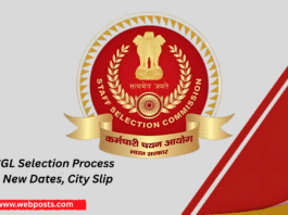 SSC CGL Selection Process 2025: New Dates, City Slip