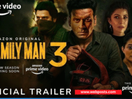 Family Man Season 3 Release Date Manoj Bajpayee Returns Soon www.webposts.com