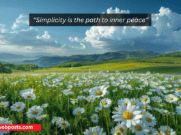Mindful Path to Simple Living and Inner Peace Mindful Path to Simple Living and Inner Peace www.webposts.com