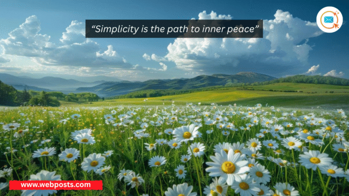 Mindful Path to Simple Living and Inner Peace www.webposts.com