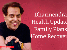 Dharmendra Health Update Family Plans Home Recovery